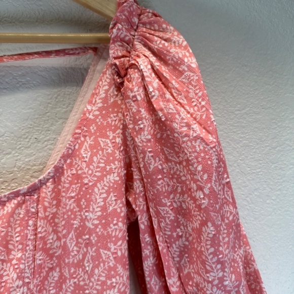 Anthropologie Pilcro Babydoll Mini dress Pockets Womens Small Romantic Feminine - Picture 7 of 16